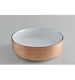 Lavabo Circle Oro Rosado Rayado Circular Circulo