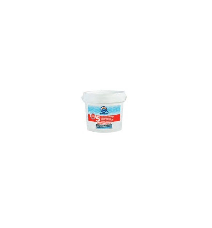 Quimicamp Cloro Quimiclor 5 Efectos Tableta 200 gr (5 kg)