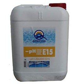 Quimicamp Reductor de pH Para Piscinas Especial E15 20 Litros Productos QP