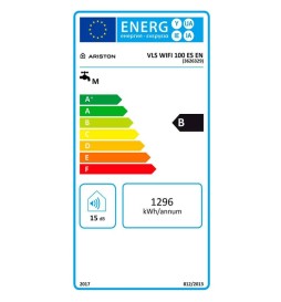 Termo Eléctrico Ariston Velis PRO WIFI 100 ES EU Eficiencia Energética Clase Energia