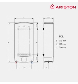 Termo Eléctrico Ariston Velis Wifi 50 ES EU